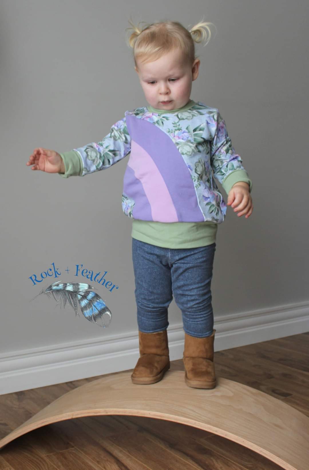 Rainbow Falls Hoodie -KIDS- PDF Pattern -Projector/A0 Friendly-