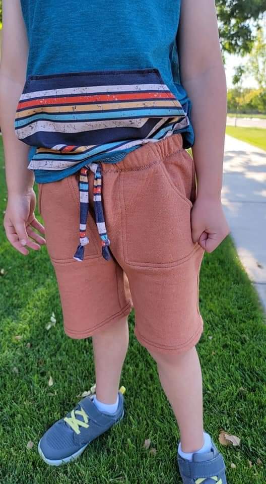 Key Largo Cargo Shorts  SEWING PDF PATTERN -Projector/AO Friendly-