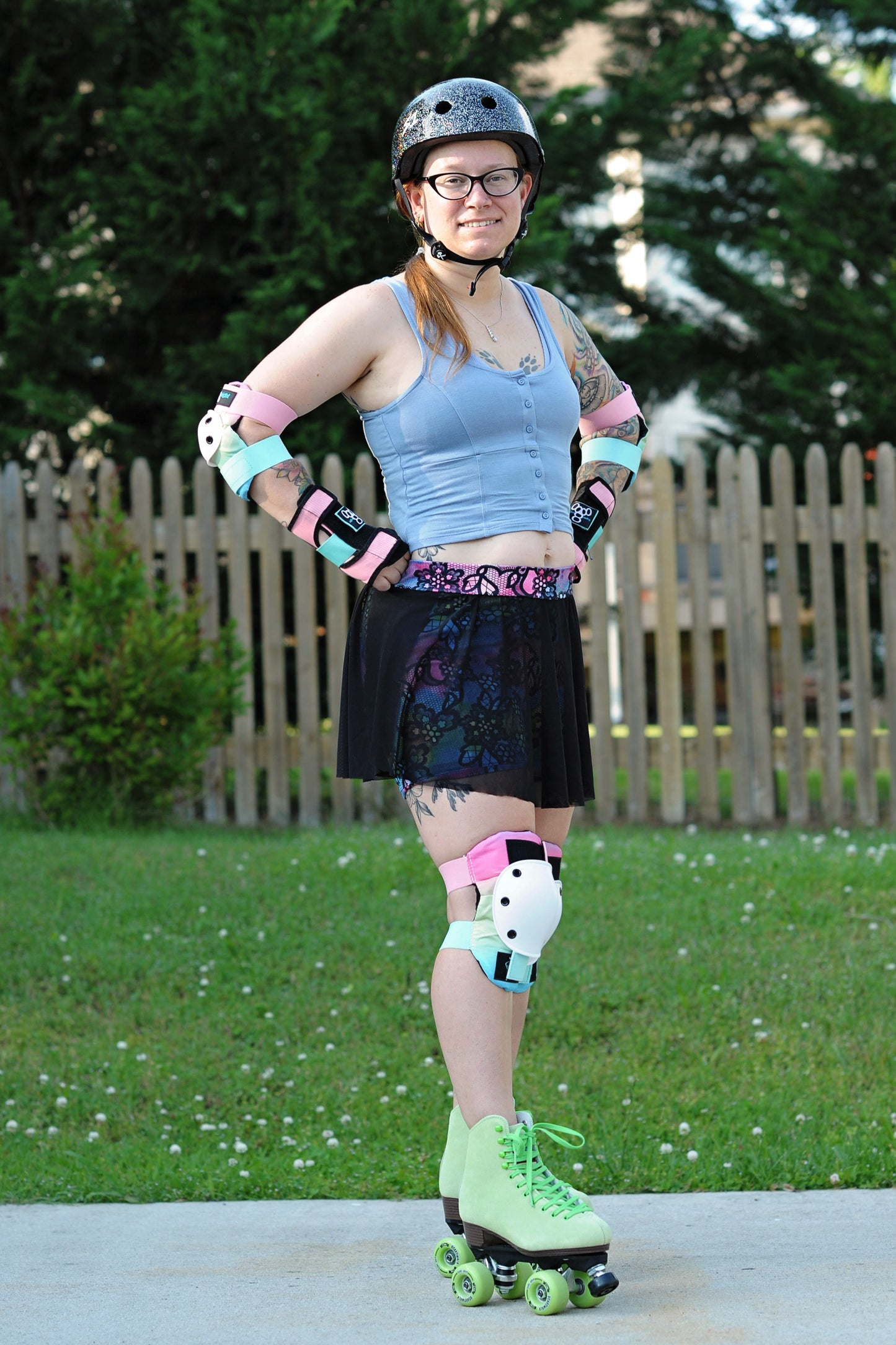 Adult Sporty Skorty Skirt, Shorts to full length yoga pants - Digital PDF Sewing Pattern - 28" hip to 83" hip