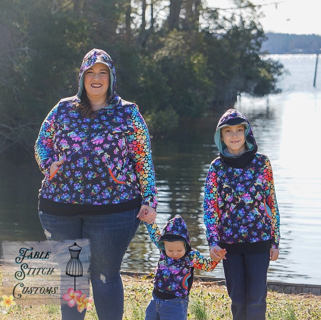 True North Hoodie for Adults - PDF Sewing Pattern - PROJECTOR/A0 File included