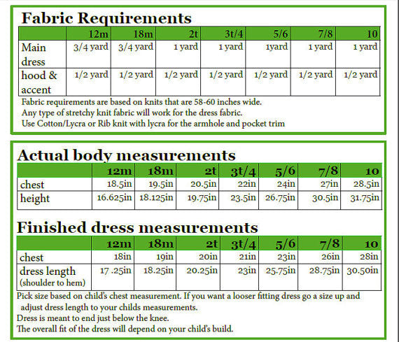 The Hideaway Hoodie Dress Sewing Pattern (PDF)
